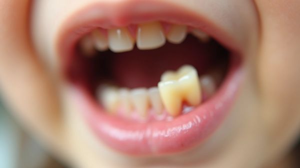 Carie sur une dent de lait : la traiter ou attendre qu'elle tombe