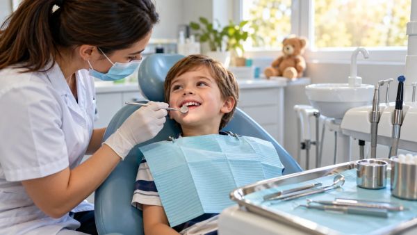 Options de traitement pour les caries des dents de lait